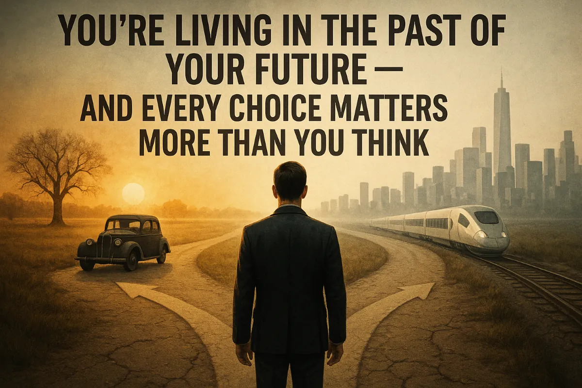 Thumbnail for You’re Living in the Past of Your Future — And Every Choice Matters More Than You Think